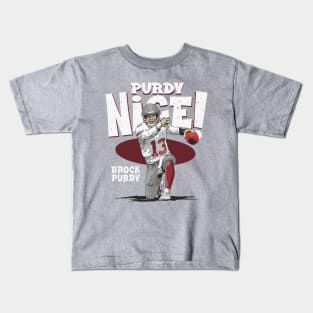 Brock Purdy San Francisco Purdy Nice Kids T-Shirt